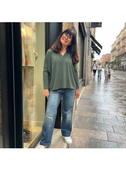 PULL ERIKD VERT JADE