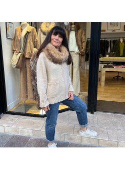 GILET FOURRURE VEGAN