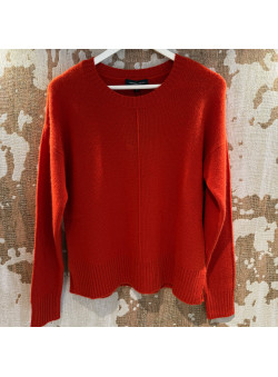 PULL EN CACHEMIRE CORAIL