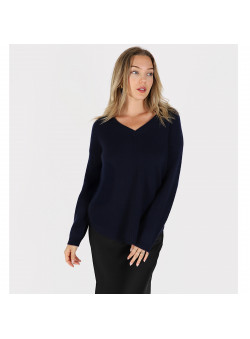 PULL CACHEMIRE MARINE COL V