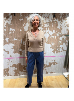 PANTALON PANTAVEGAN BLEU