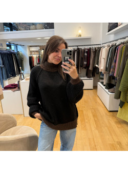 PULL COL ROULÉ POMORO