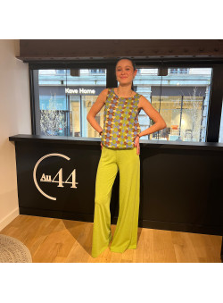 PANTALON MODÈLE PANTALONE VERT