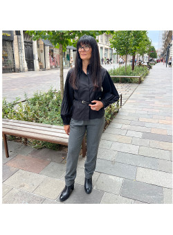 CHEMISE OLYMPE NOIR