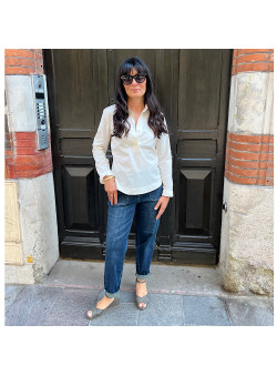 CHEMISE HANNAH IVOIRE