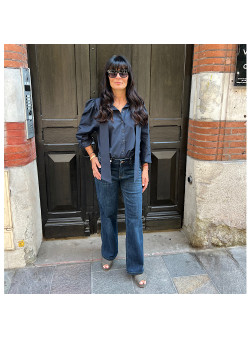 CHEMISE CHARLOTTE MARINE